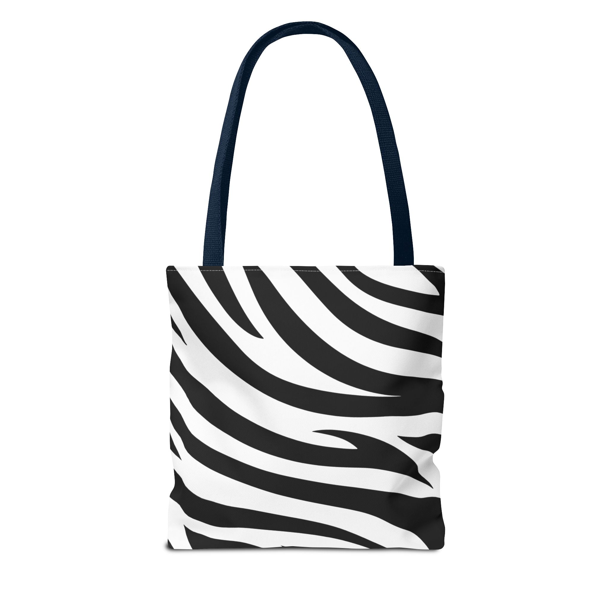 Tote Bag — Black & White Zebra Print  Fashion Tote