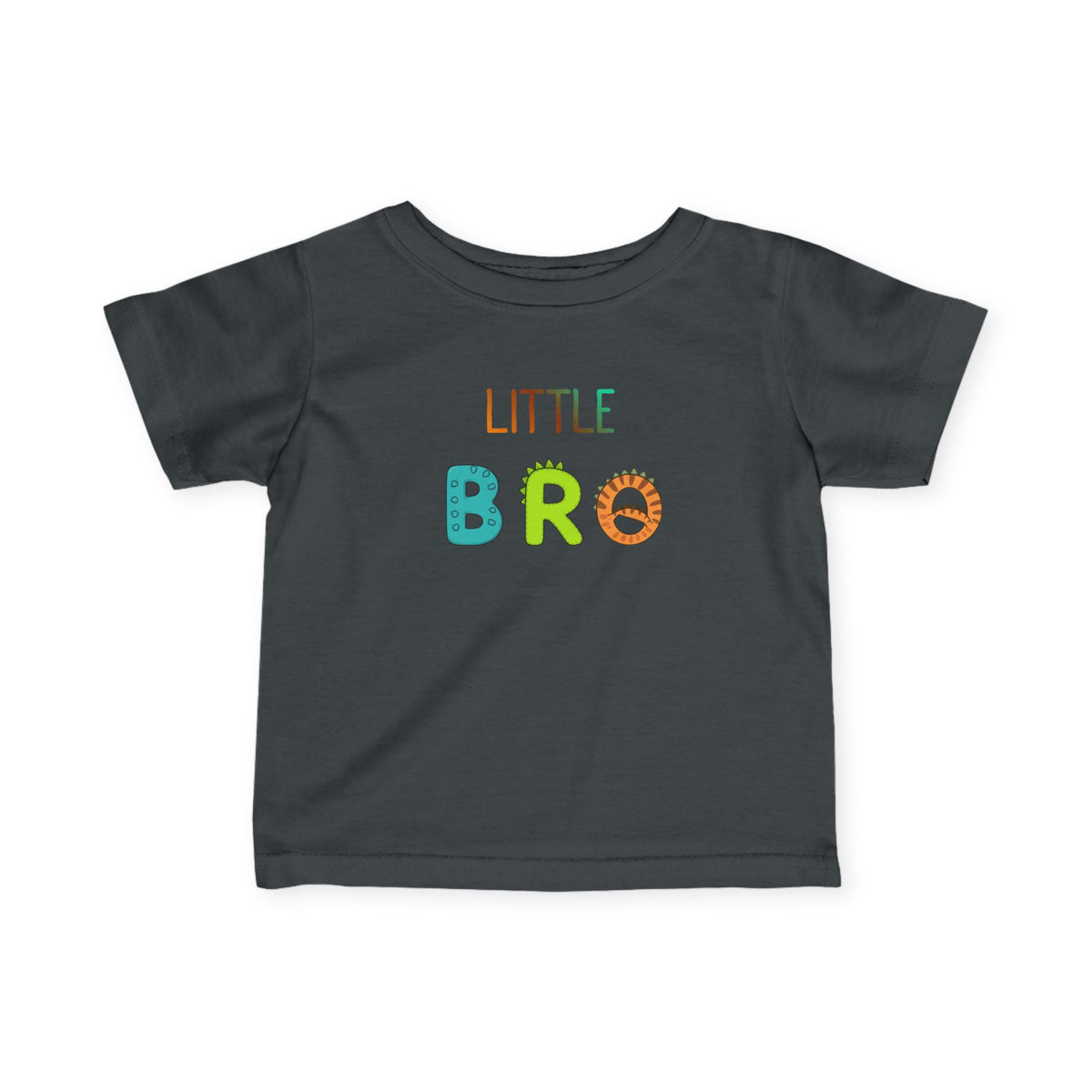Little Bro Dino Script Infant T-Shirt