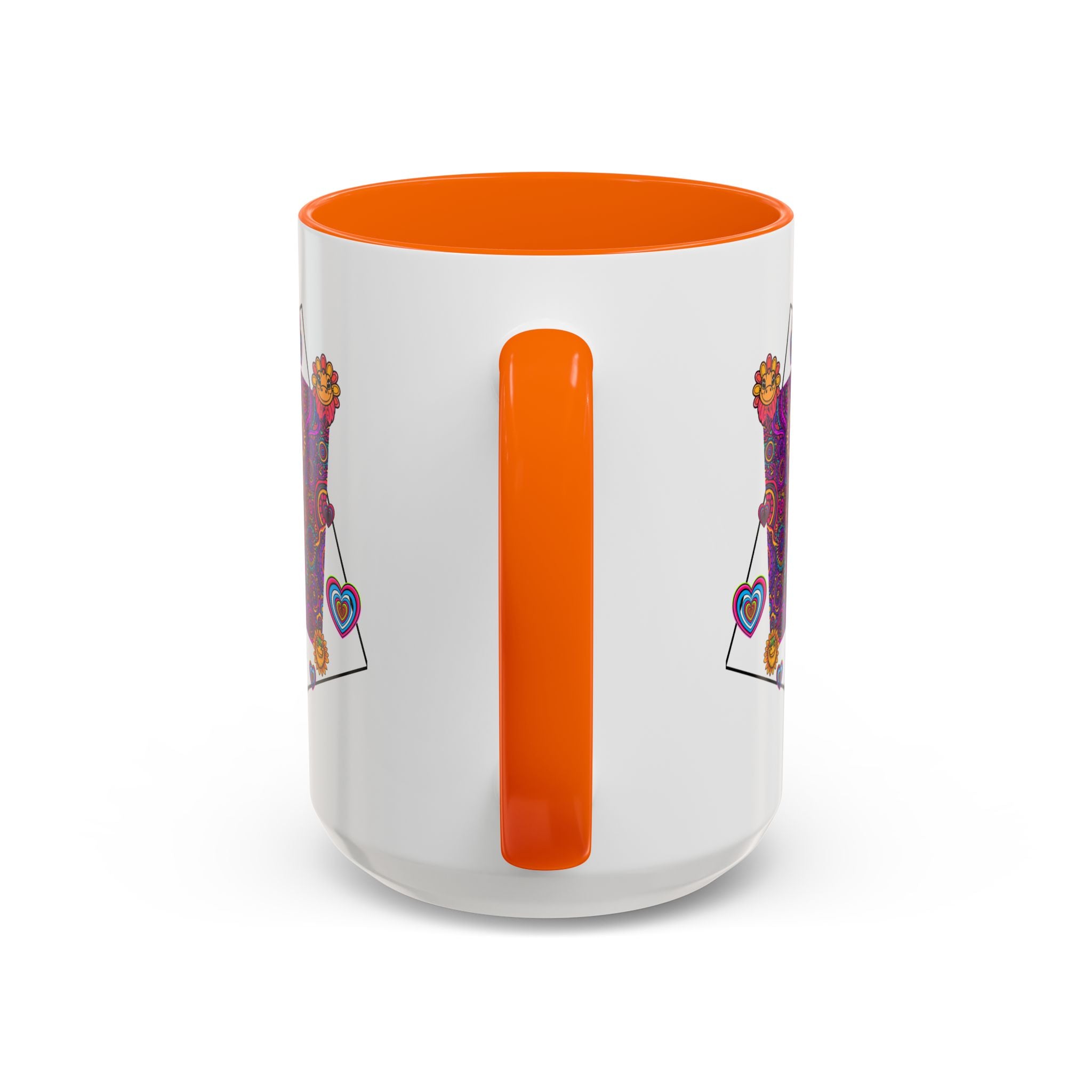 Coffee Mug | Psychedelic Lizards Accent Ceramic Mug