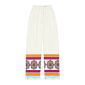Colorful Mandala Trim Pajama Pants