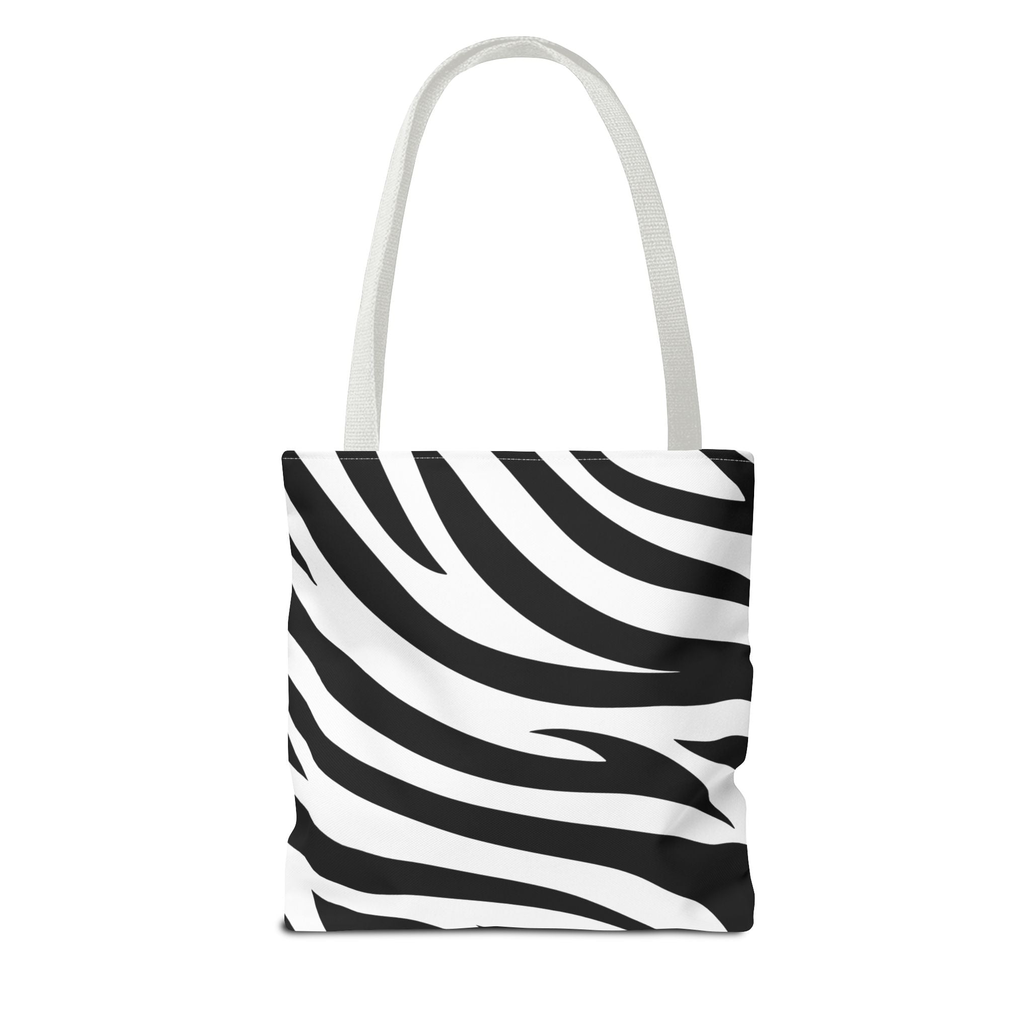 Tote Bag — Black & White Zebra Print  Fashion Tote