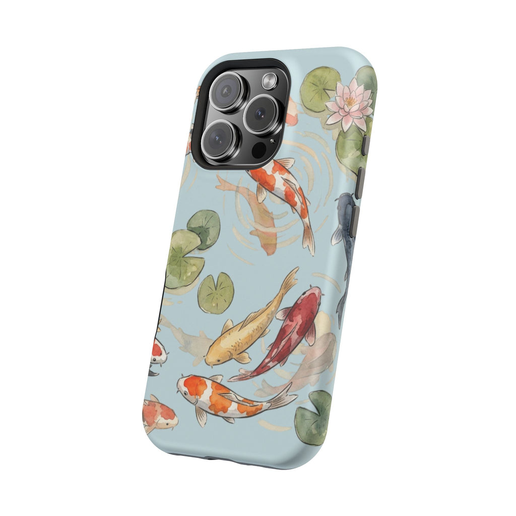 Phone Case | Koi Pond Magnetic Impact-Resistant Phone Cover