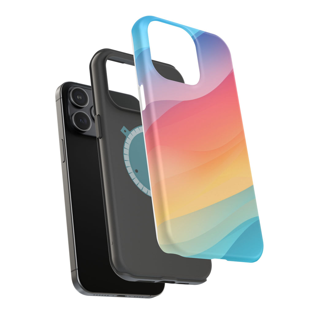 Phone Case | Gradient Sunset Magnetic Impact-Resistant Phone Shield
