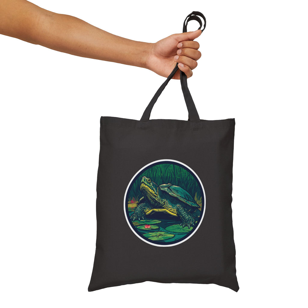 Tote Bag | Vintage Turtle Illustration