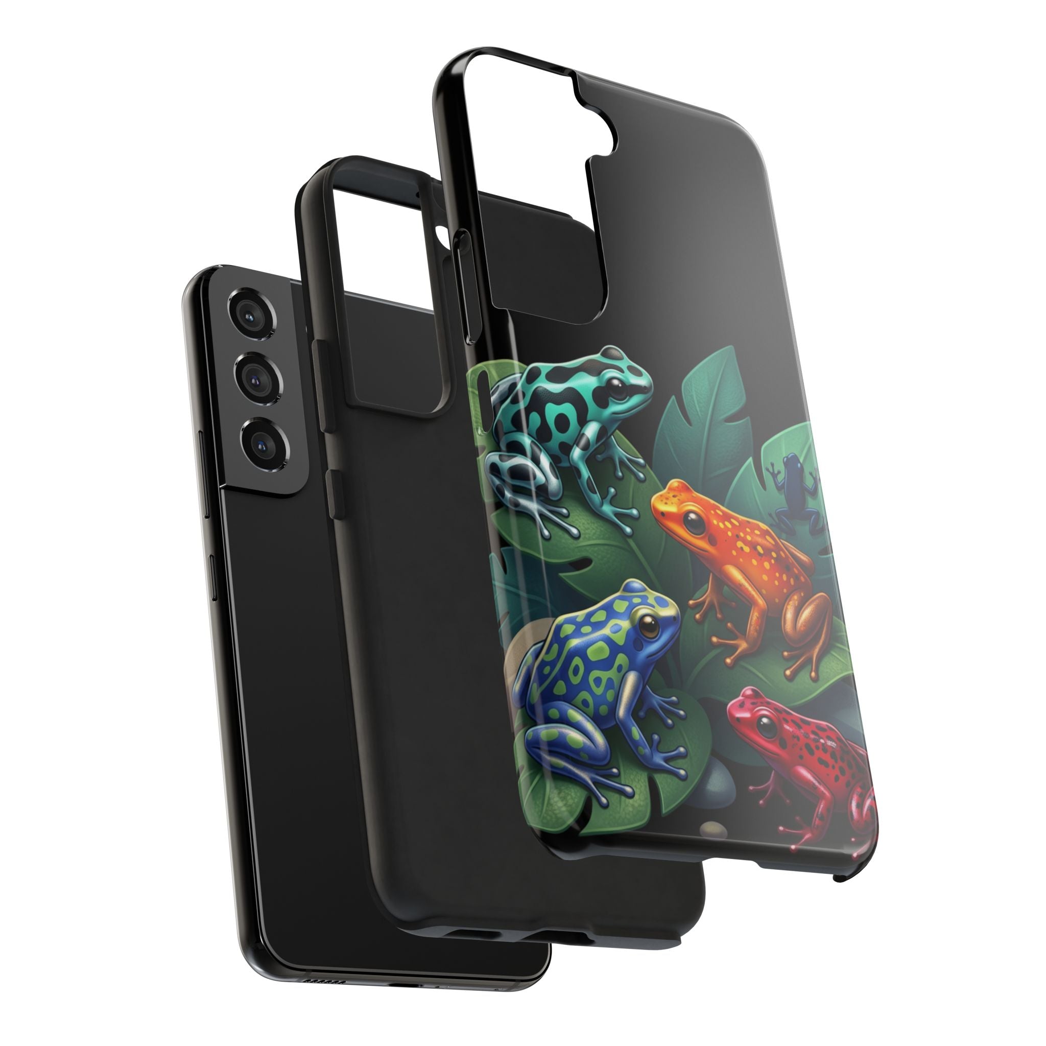 Phone Case | Colorful Dart Frog Design Tough Protective Case