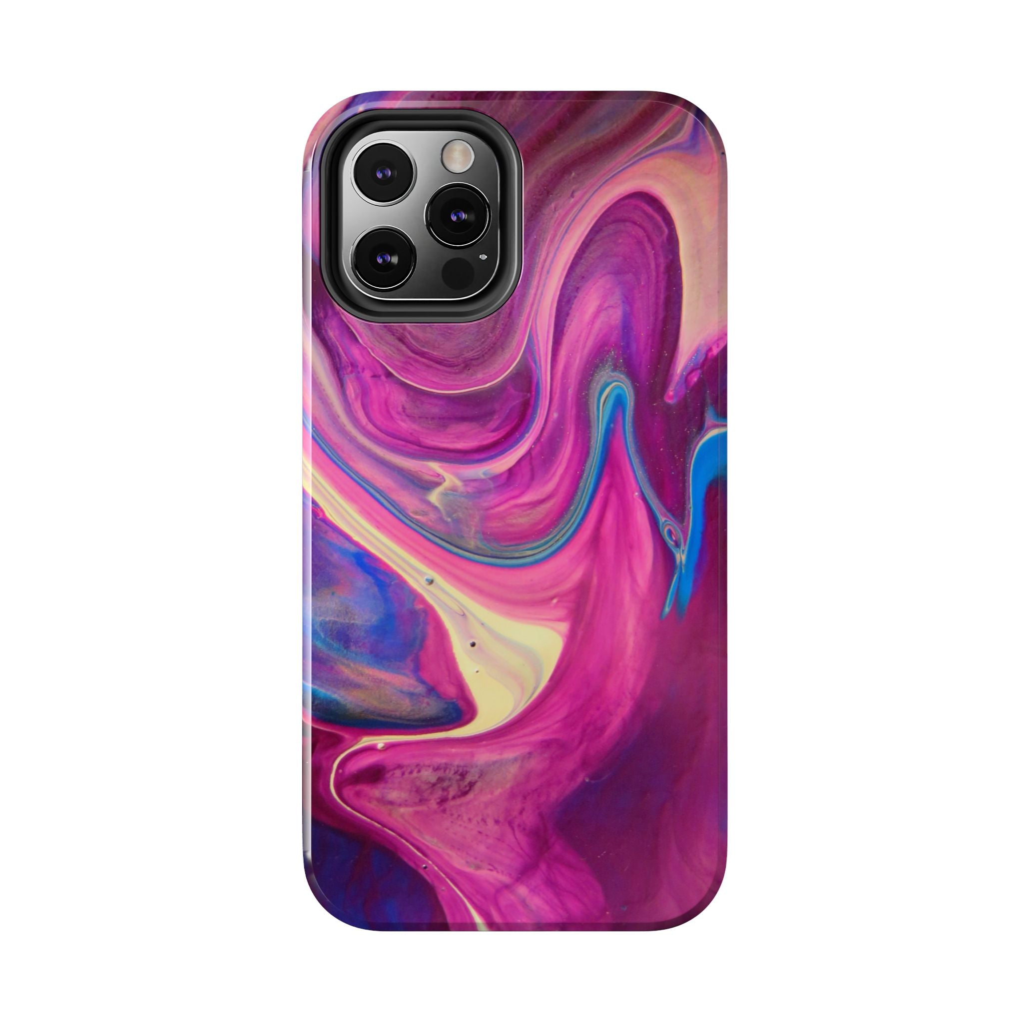 Phone Case | Protective Artistic Paint Pour Design