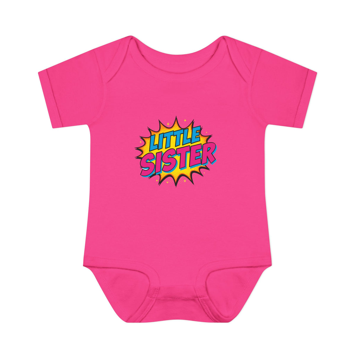 Little Sister Pop Art Onesie