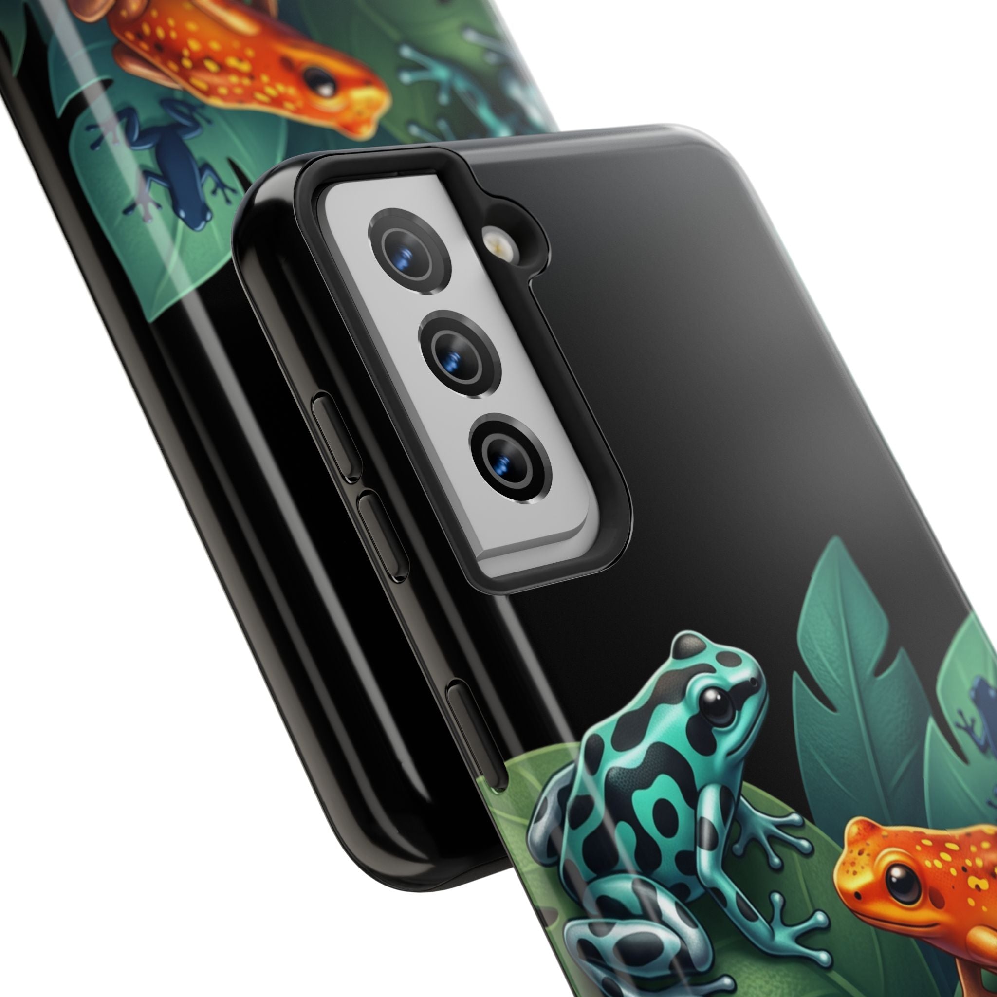 Phone Case | Colorful Dart Frog Design Tough Protective Case