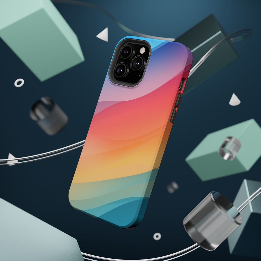 Phone Case | Gradient Sunset Magnetic Impact-Resistant Phone Shield