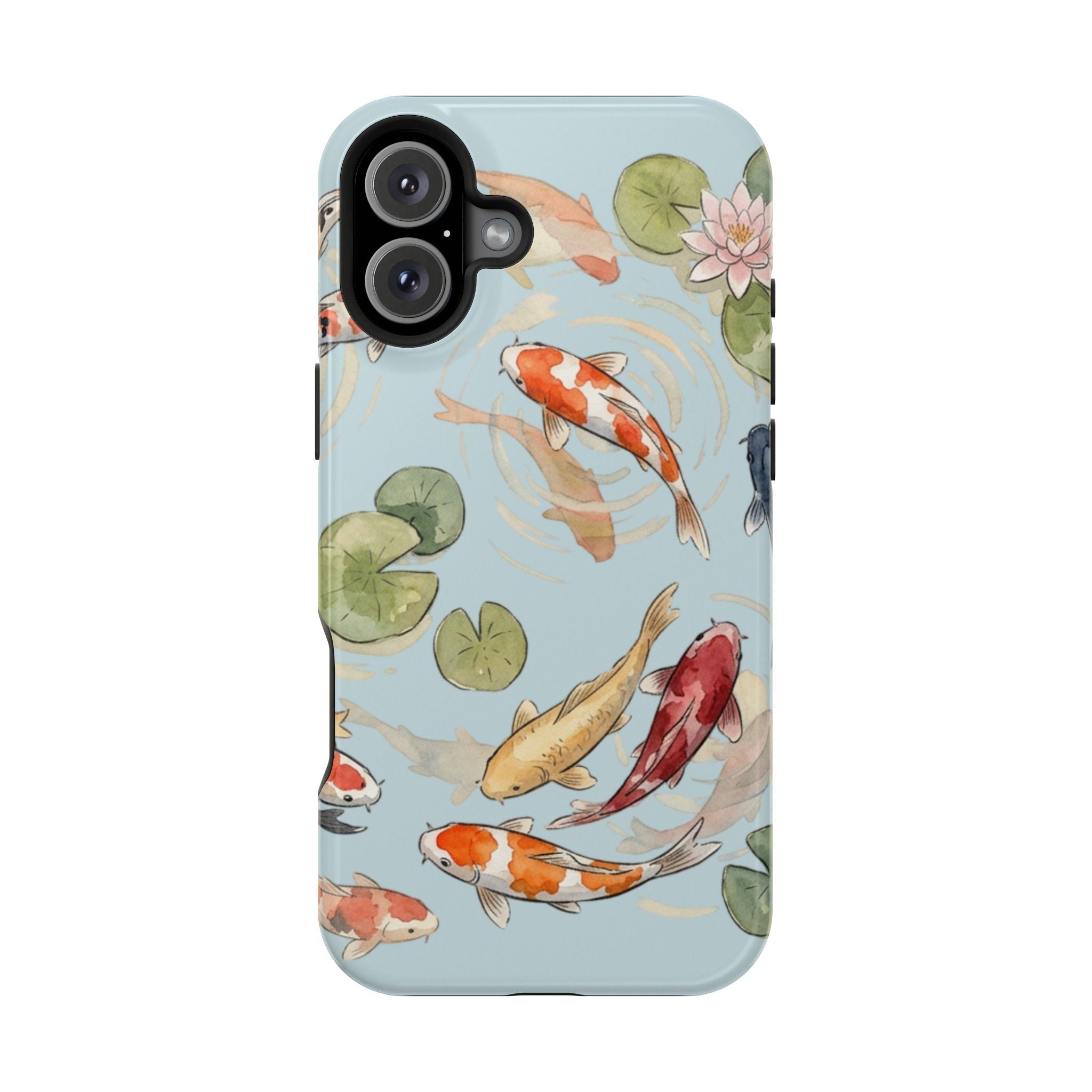 Phone Case | Koi Pond Magnetic Impact-Resistant Phone Cover