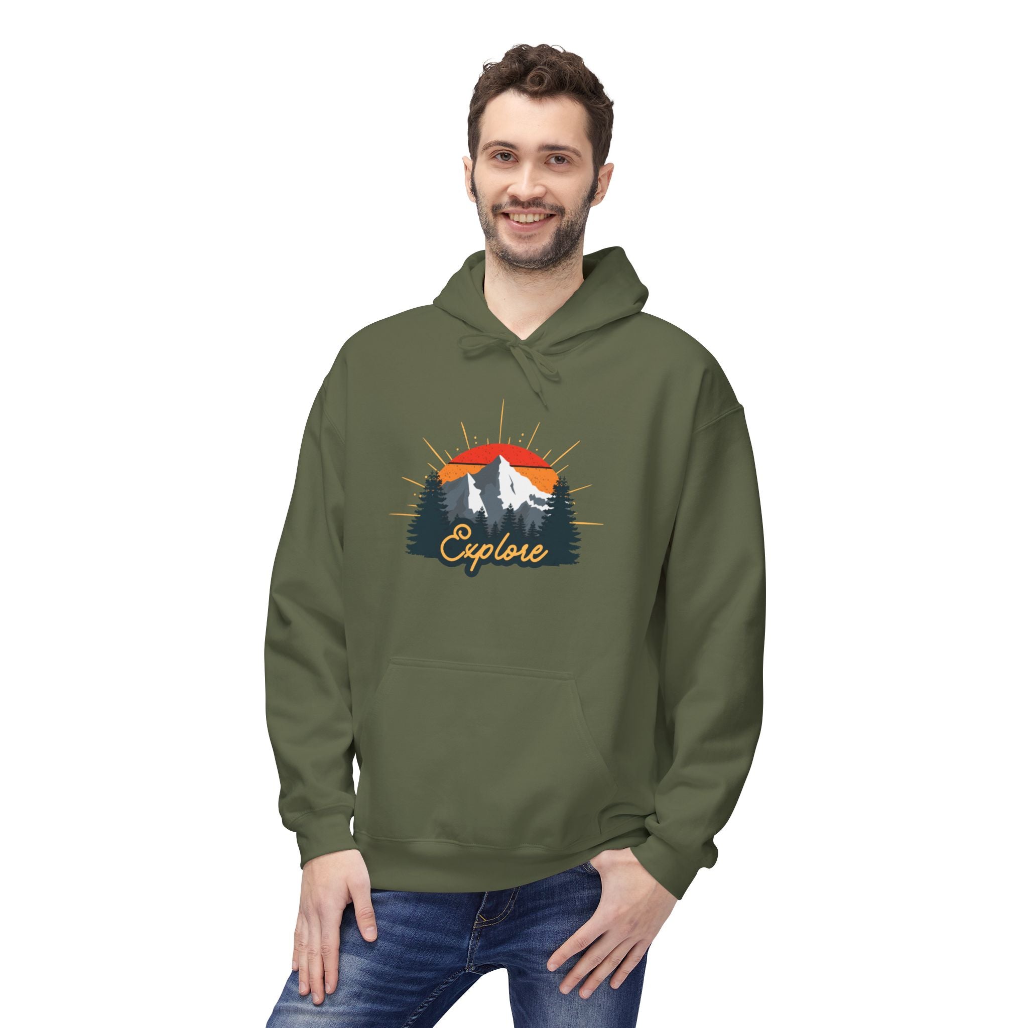 Hoodie | Unisex Nature 'Adventure' Pullover