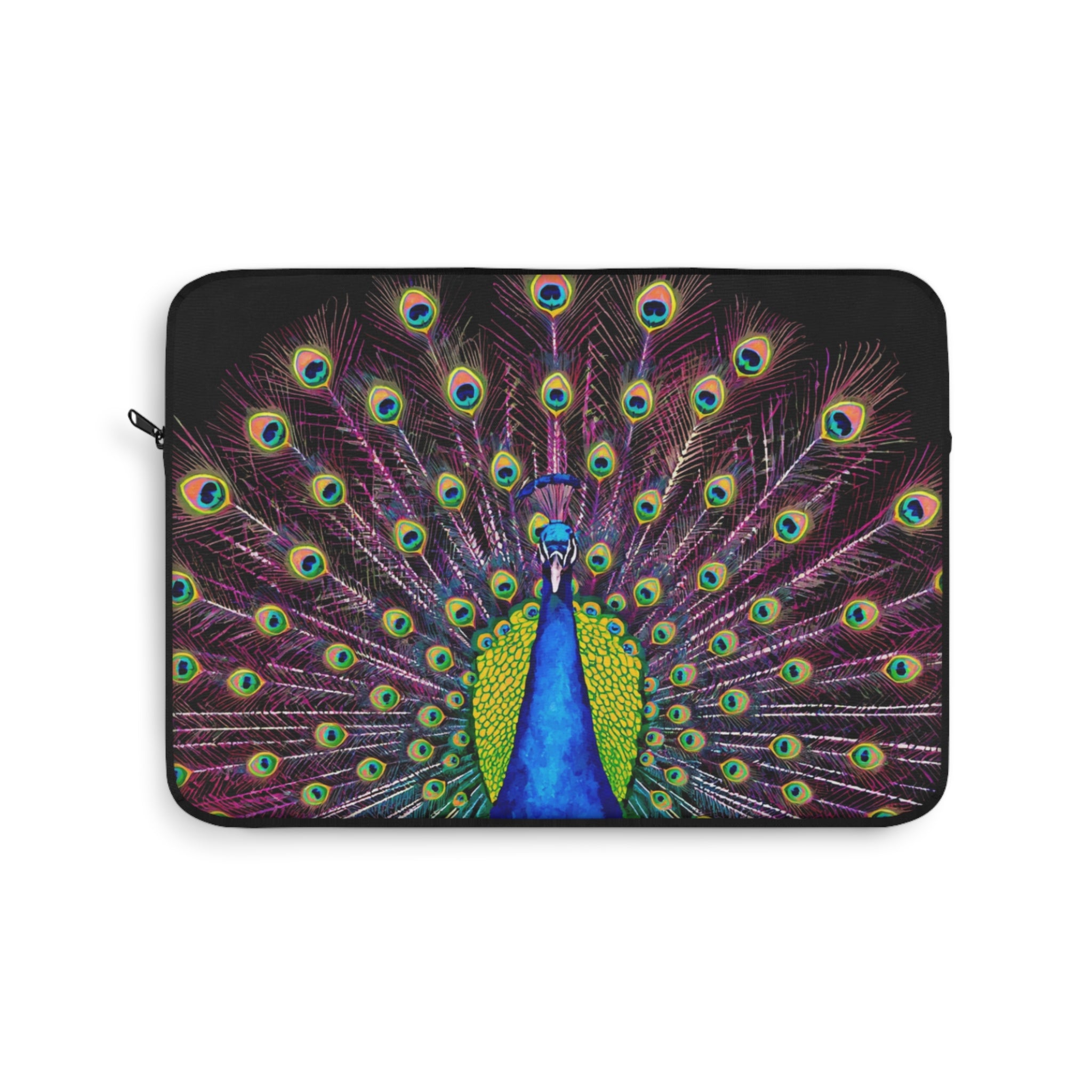 Laptop Sleeve | Vibrant Peacock Design