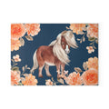 Glass Cutting Board | Floral Pony Kitchen Chopping Board