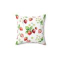 Strawberries Pattern Decorative Pillow