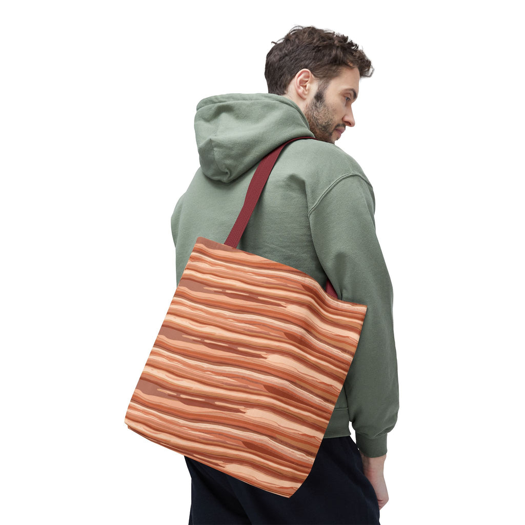 Tote Bag — Rustic All-Over-Print Canvas Tote