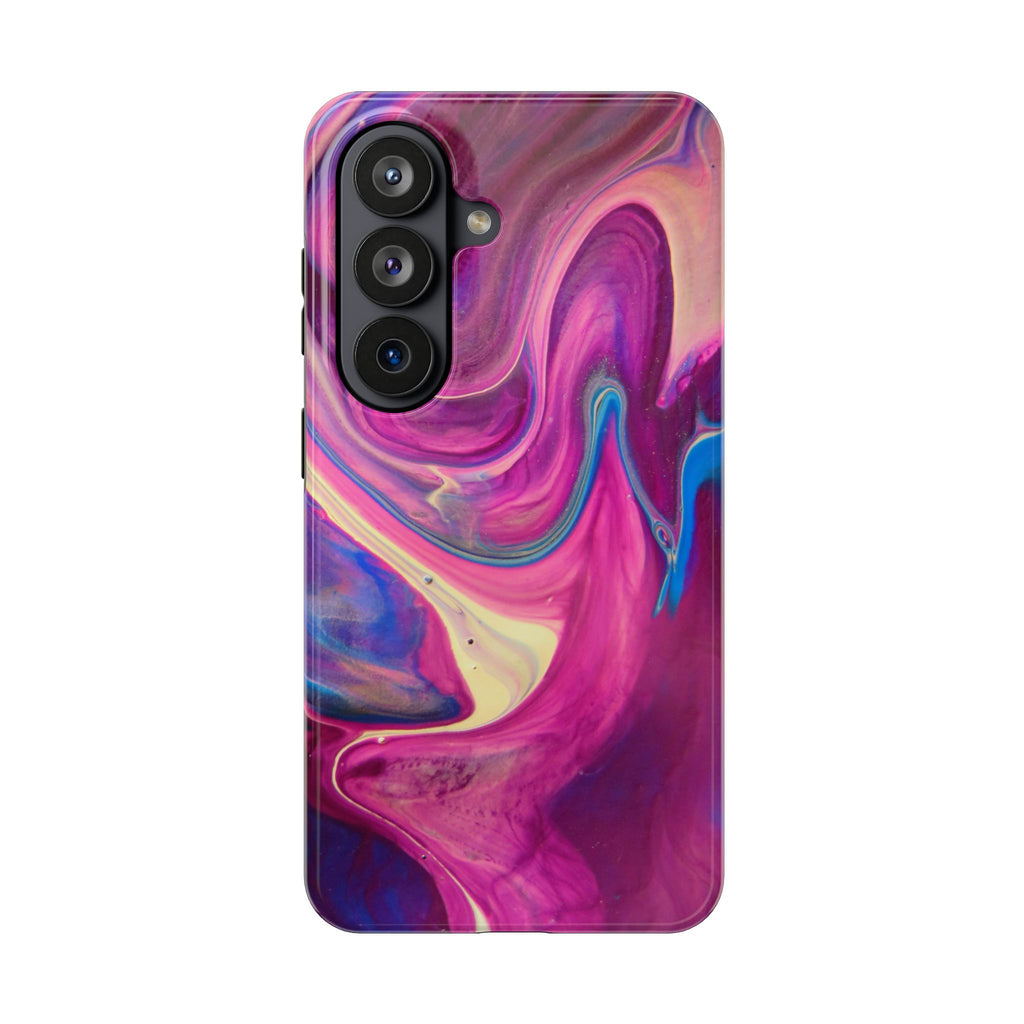 Phone Case | Protective Artistic Paint Pour Design