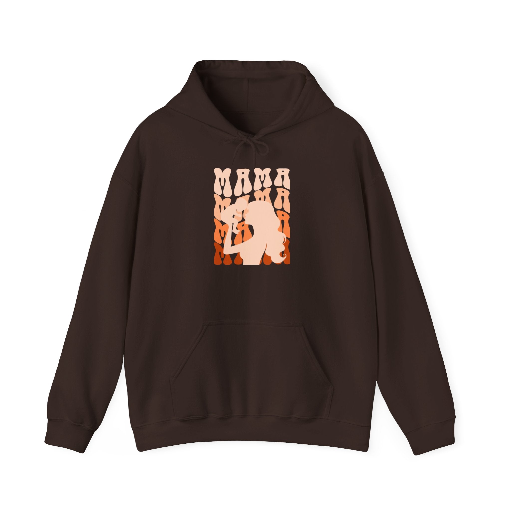 Hoodie | Mama and Baby Silhouette Graphic