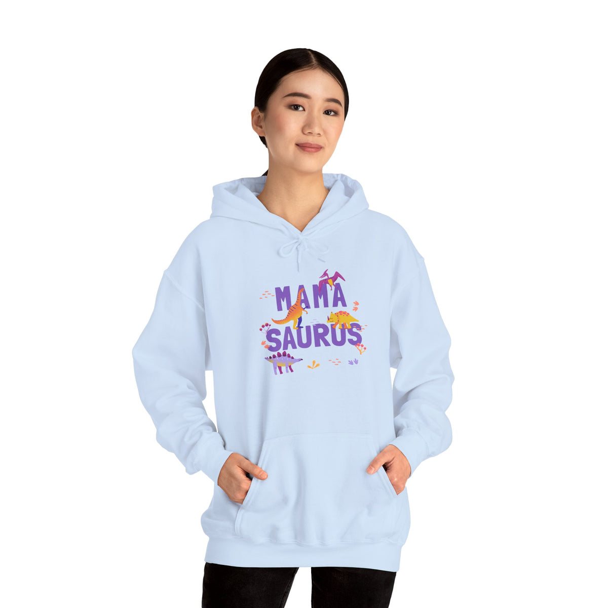 Mama Saurus Graphic Hoodie