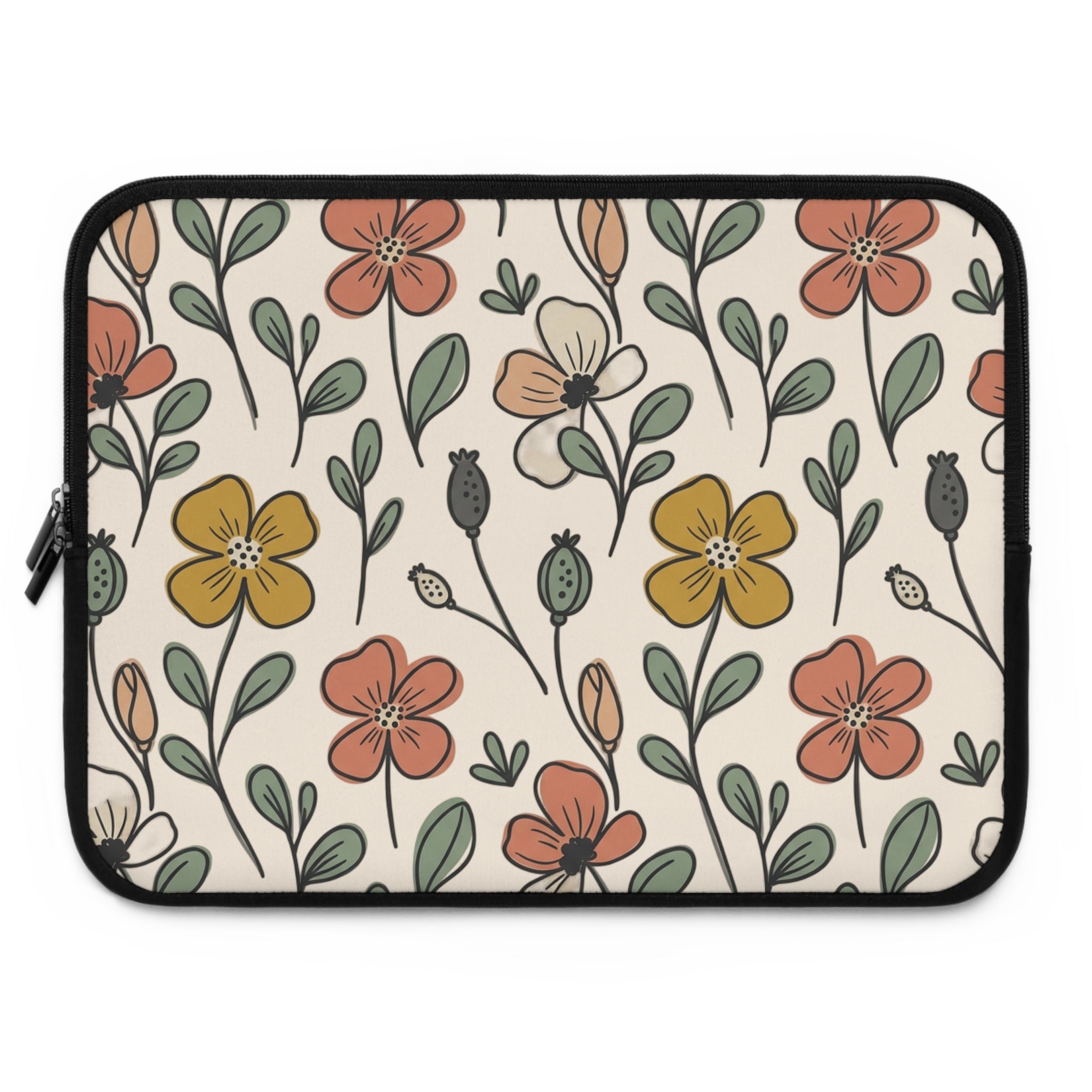 Laptop Sleeve | Vintage Wildflower Protective Case