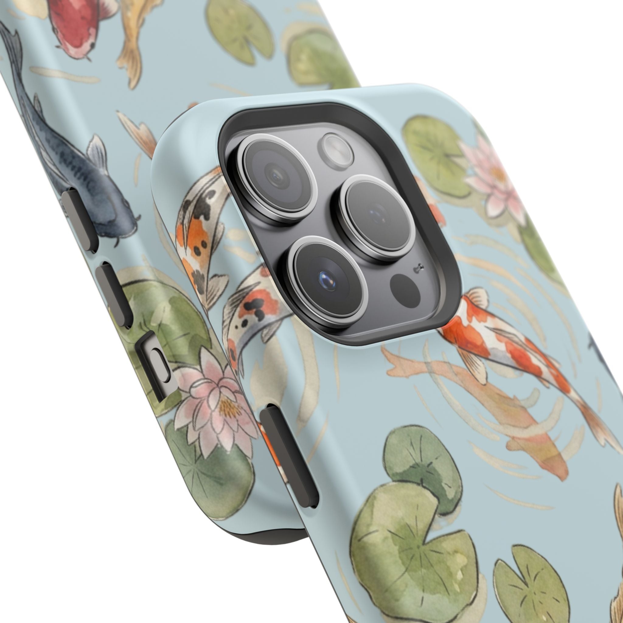 Phone Case | Koi Pond Magnetic Impact-Resistant Phone Cover