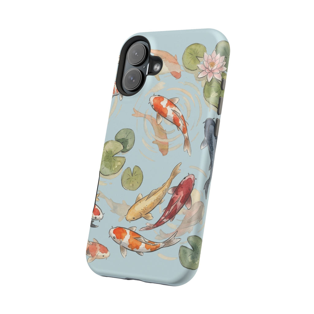 Phone Case | Koi Pond Magnetic Impact-Resistant Phone Cover