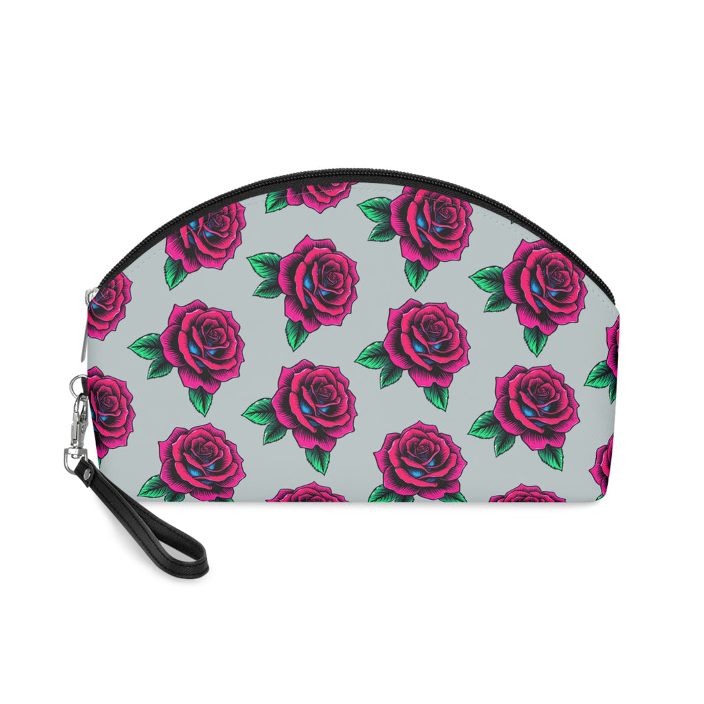 Cosmetic Pouch | Rose Makeup Bag