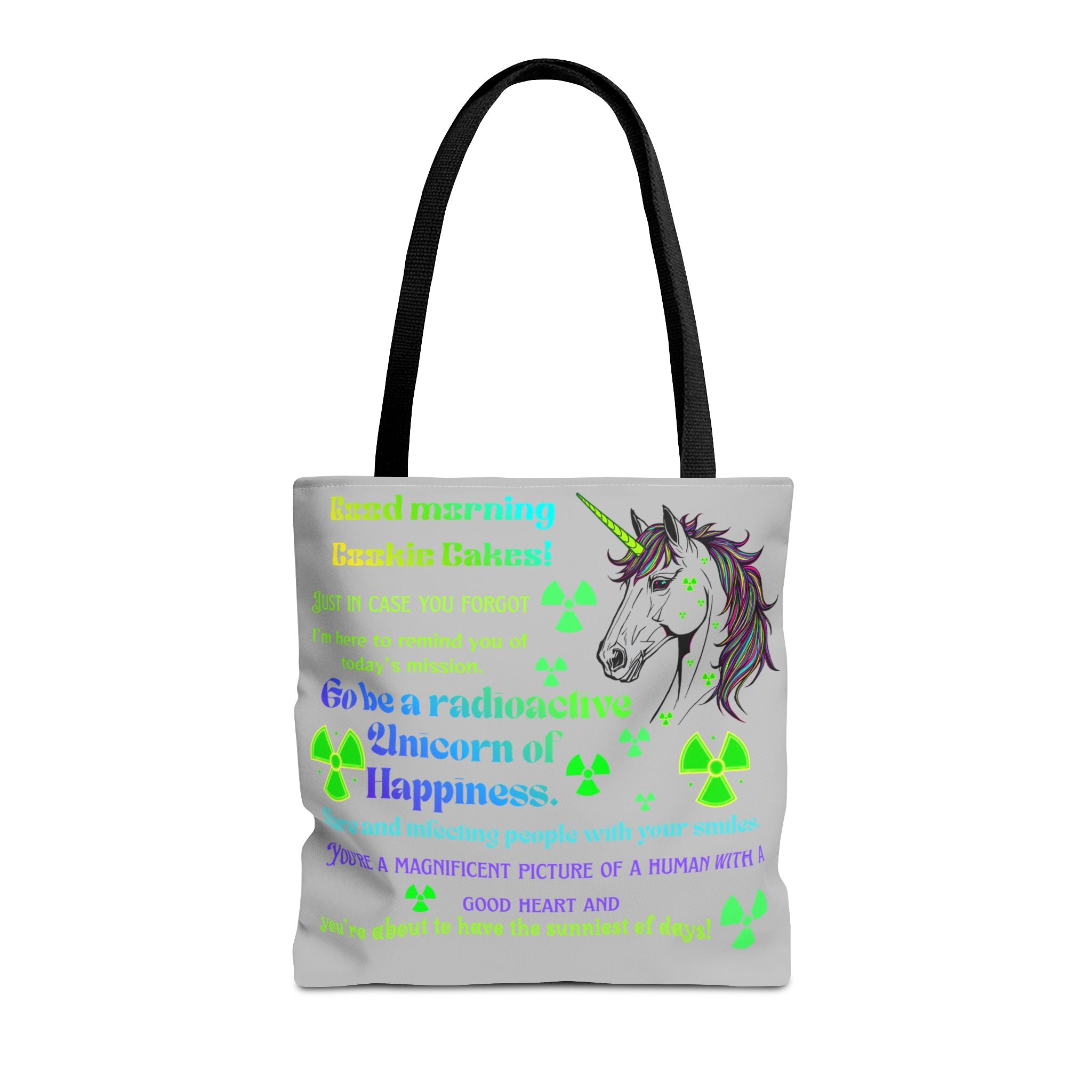 Tote Bag | Radiant Neon Graphic Tote
