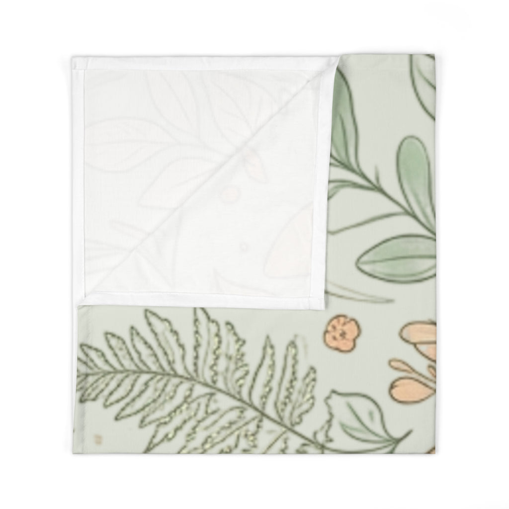 Baby Swaddle Blanket | Soft Pastel Print Newborn Wrap