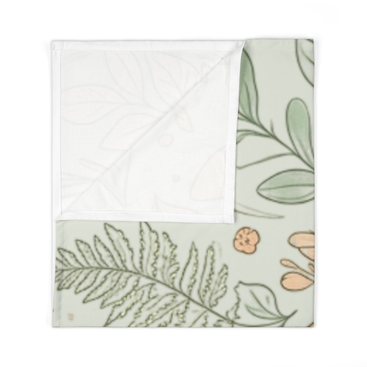 Baby Swaddle Blanket | Soft Pastel Print Newborn Wrap