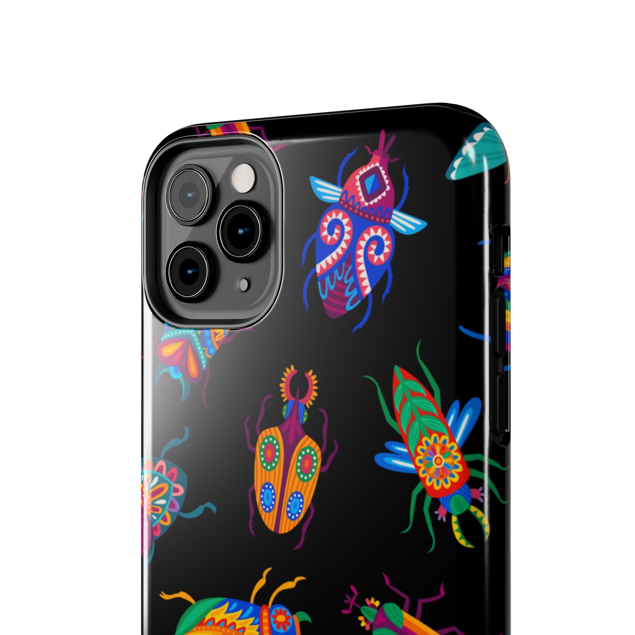 Phone Case | Neon Beetle Pattern Tough Protective Cover