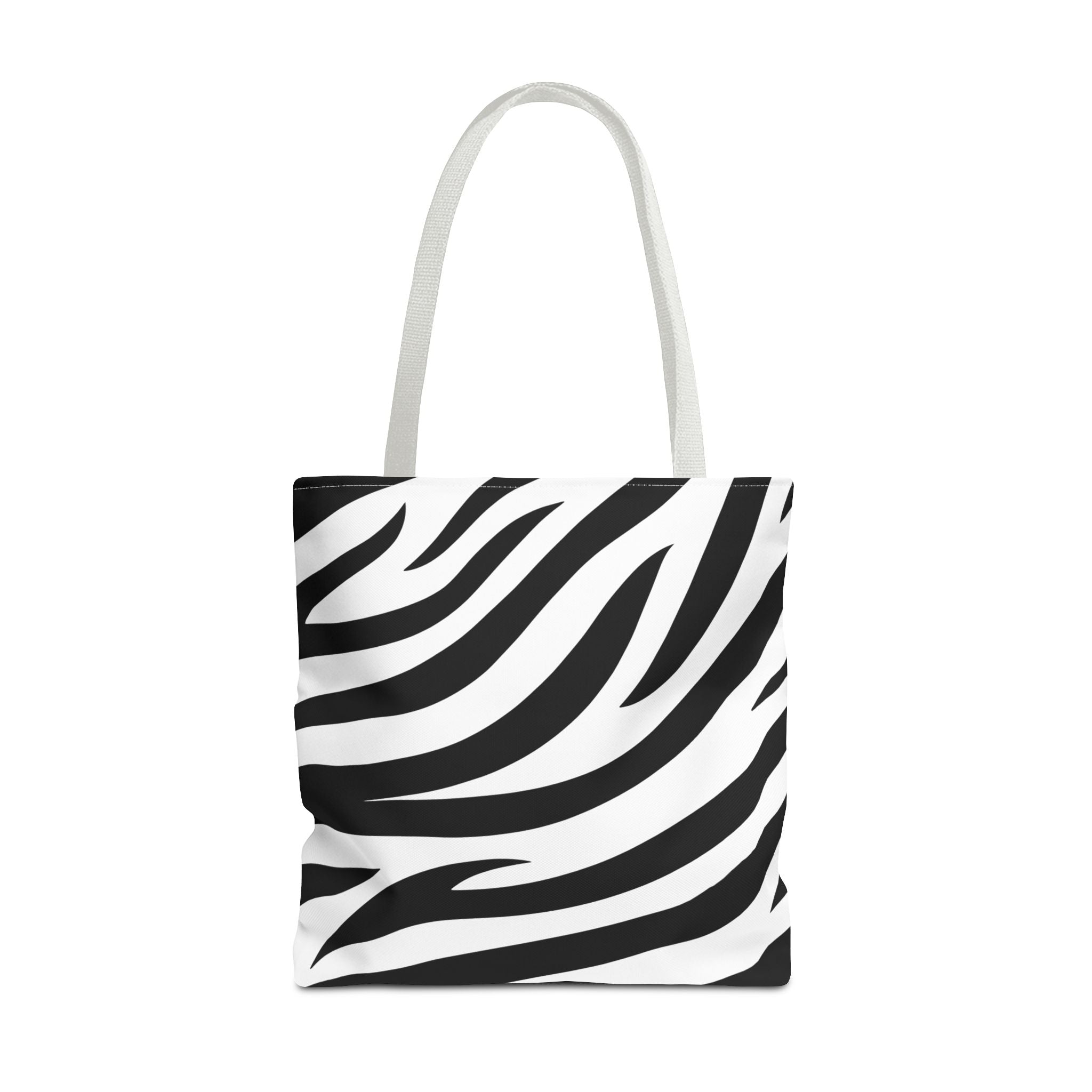 Tote Bag — Black & White Zebra Print  Fashion Tote