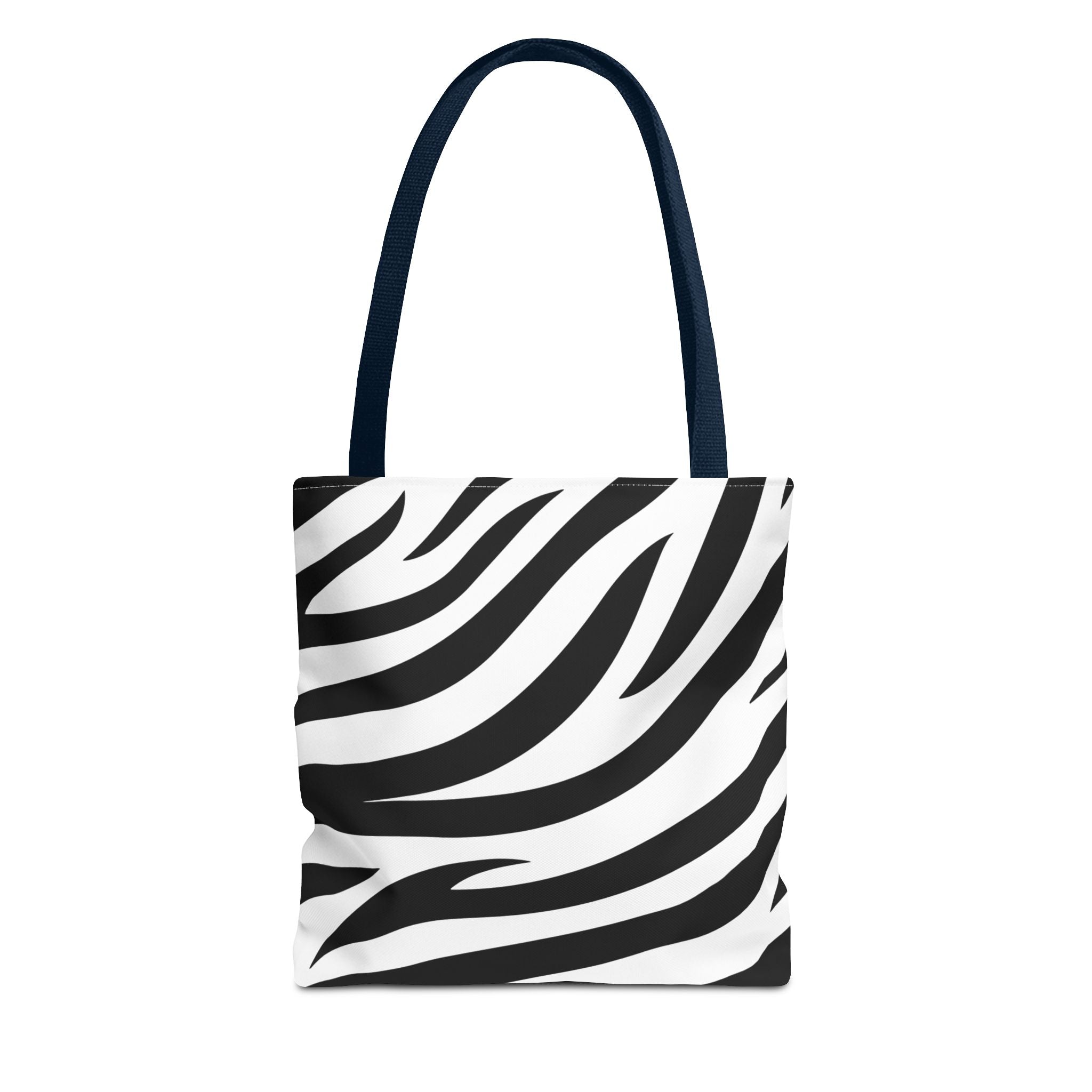 Tote Bag — Black & White Zebra Print  Fashion Tote