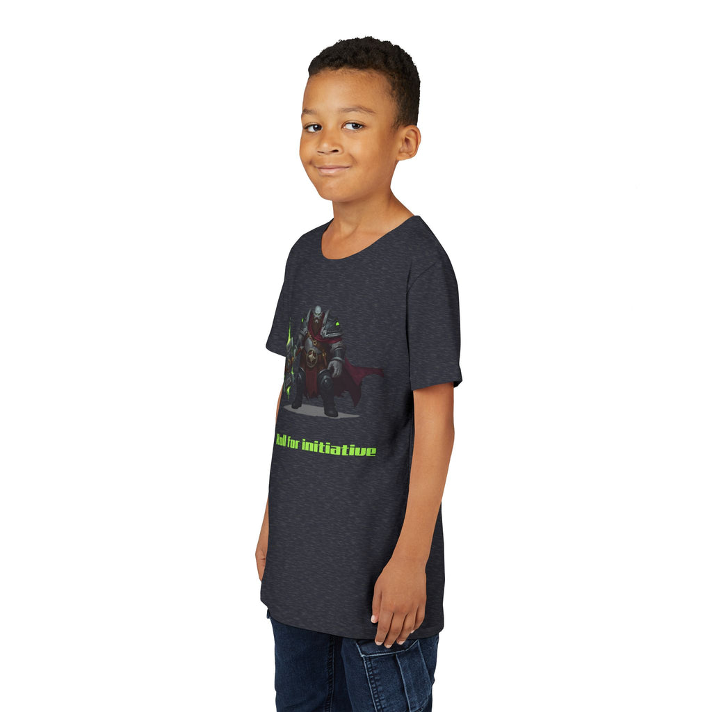 T-Shirt | 'Roll for Initiative' Fantasy RPG Character Youth Tee