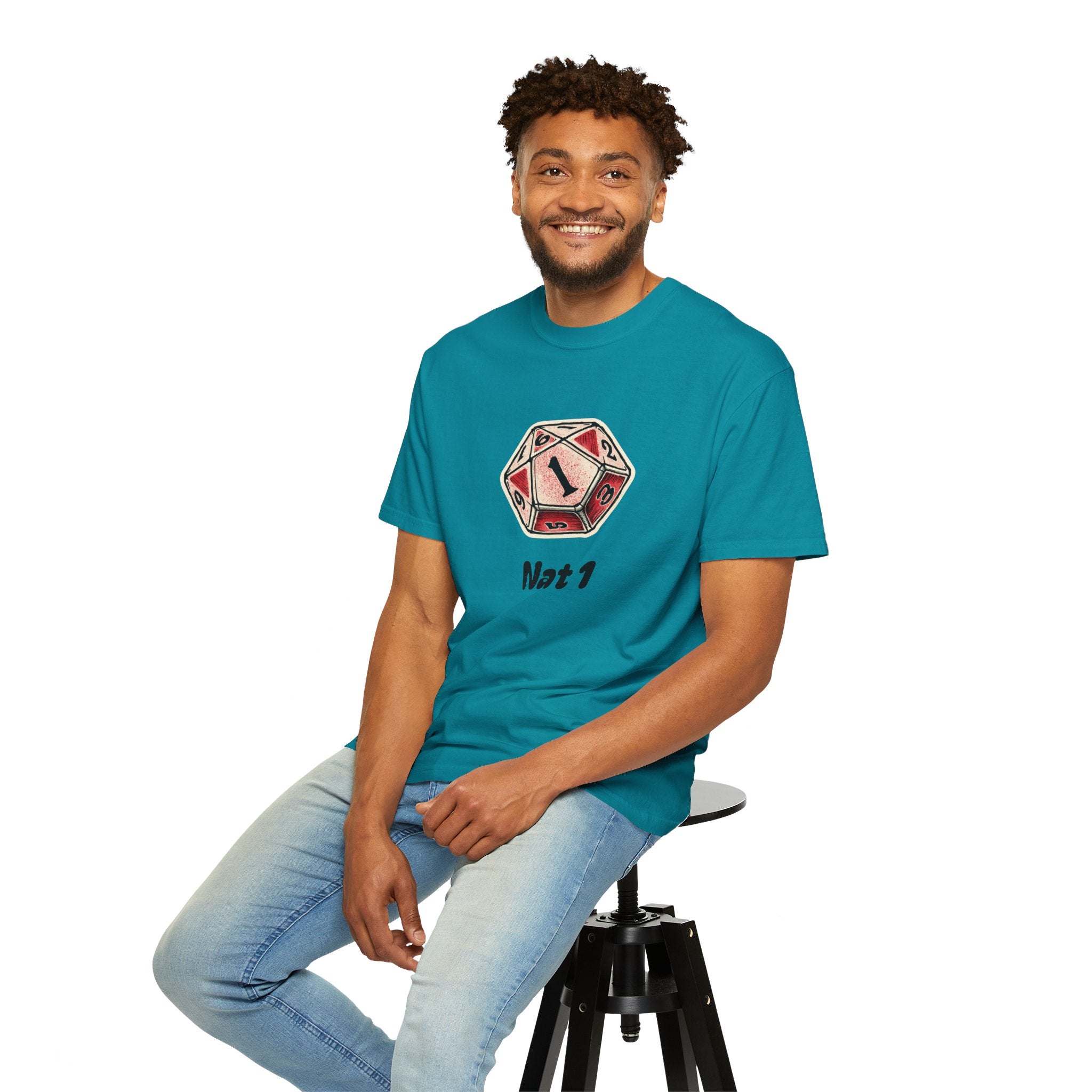 T-Shirt | Roleplaying RPG 'Nat 1' & 'Striving to Be the Whole Problem' Tee