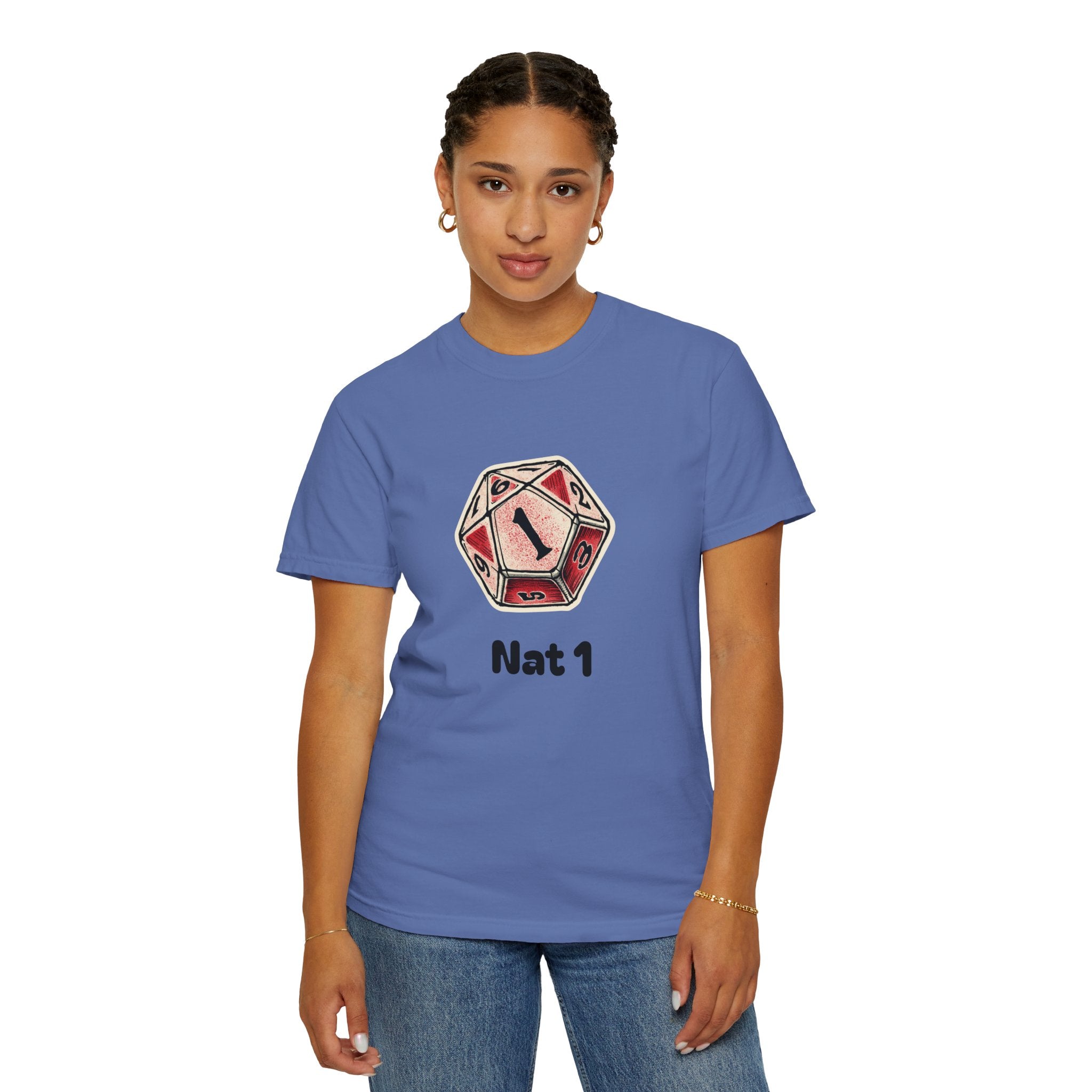 T-Shirt | Roleplaying RPG 'Nat 1' & 'Striving to Be the Whole Problem' Tee