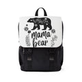 Backpack | Floral 'Mama Bear' Illustration Shoulder Backpack