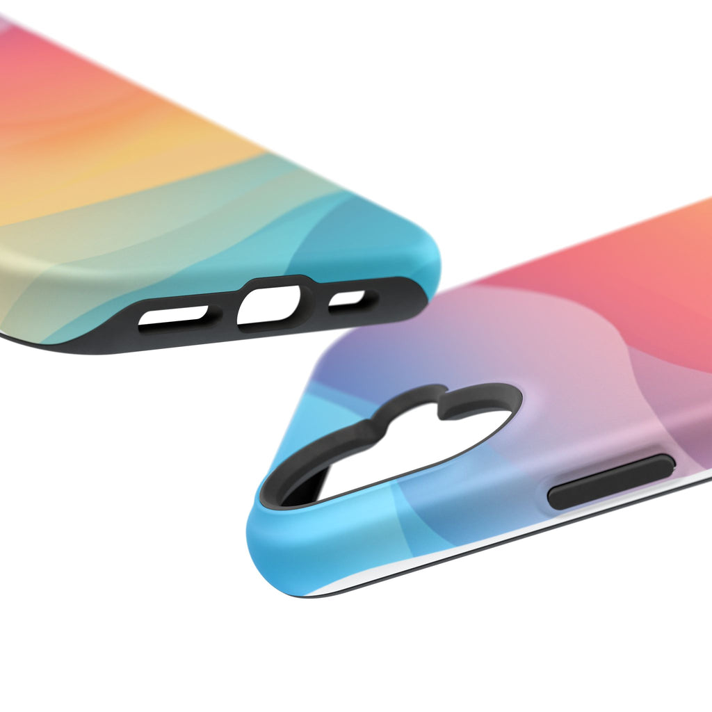 Phone Case | Gradient Sunset Magnetic Impact-Resistant Phone Shield