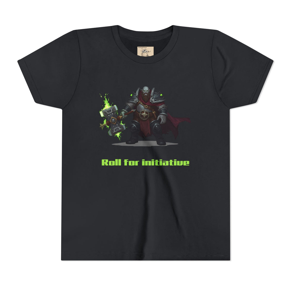 Custom 'Roll for Initiative' RPG Fantasy Character T-Shirt