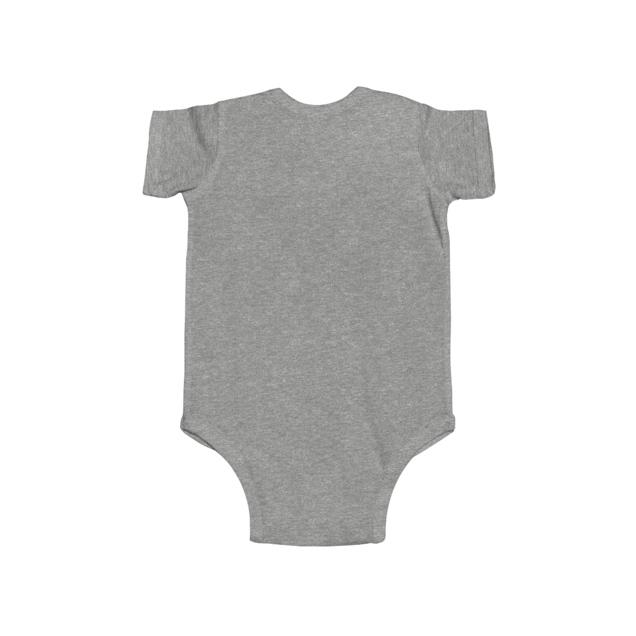 Baby Bodysuit | "Chubby & Unqualified" Cute Baby Onesie with Colorful Cleaning Icons