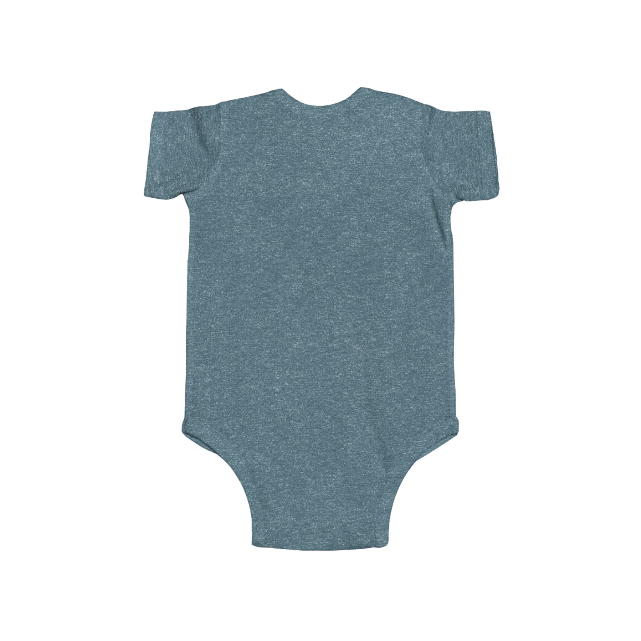 Baby Bodysuit | "Chubby & Unqualified" Cute Baby Onesie with Colorful Cleaning Icons