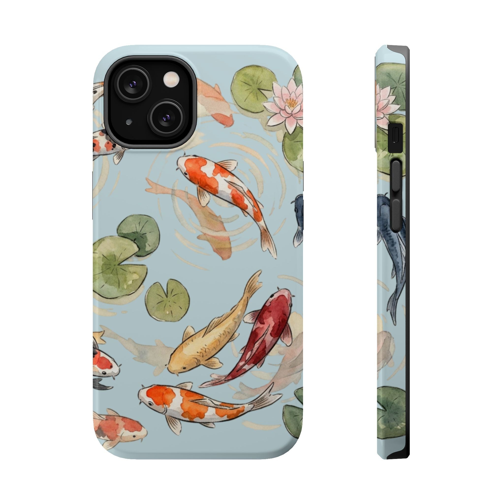 Phone Case | Koi Pond Magnetic Impact-Resistant Phone Cover