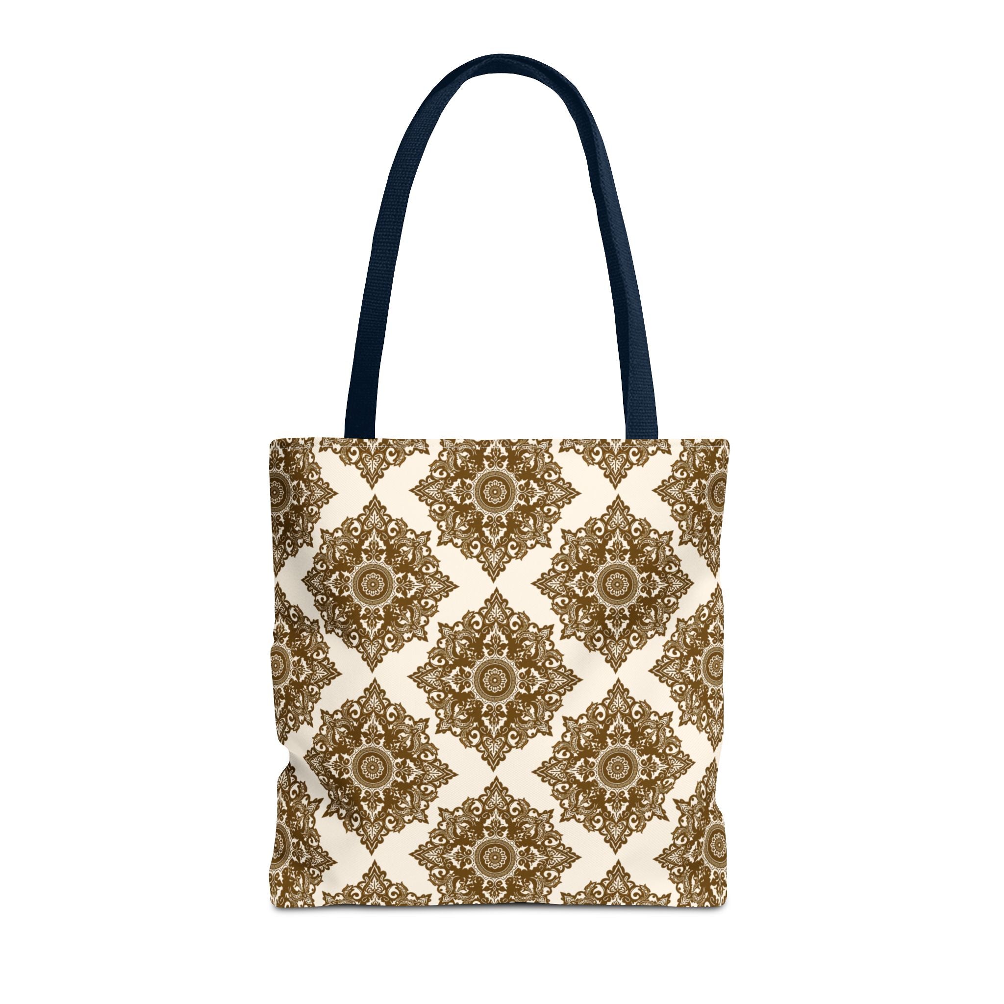 Tote Bag | Boho Gold Medallion Pattern