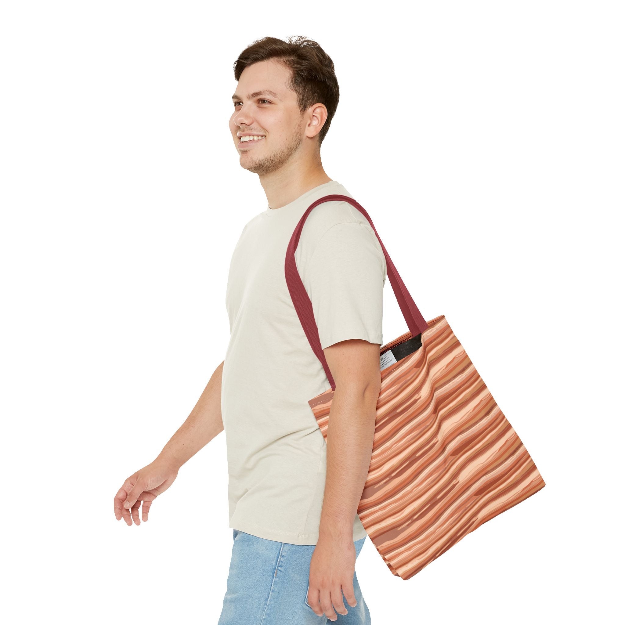 Tote Bag — Rustic All-Over-Print Canvas Tote