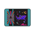 Mousepad | Neon Cosmic Shark Desk Mat