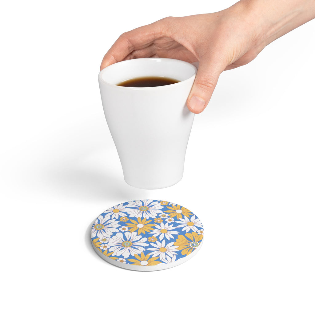 Coasters | Daisy Meadow Ceramic Drink Coasters