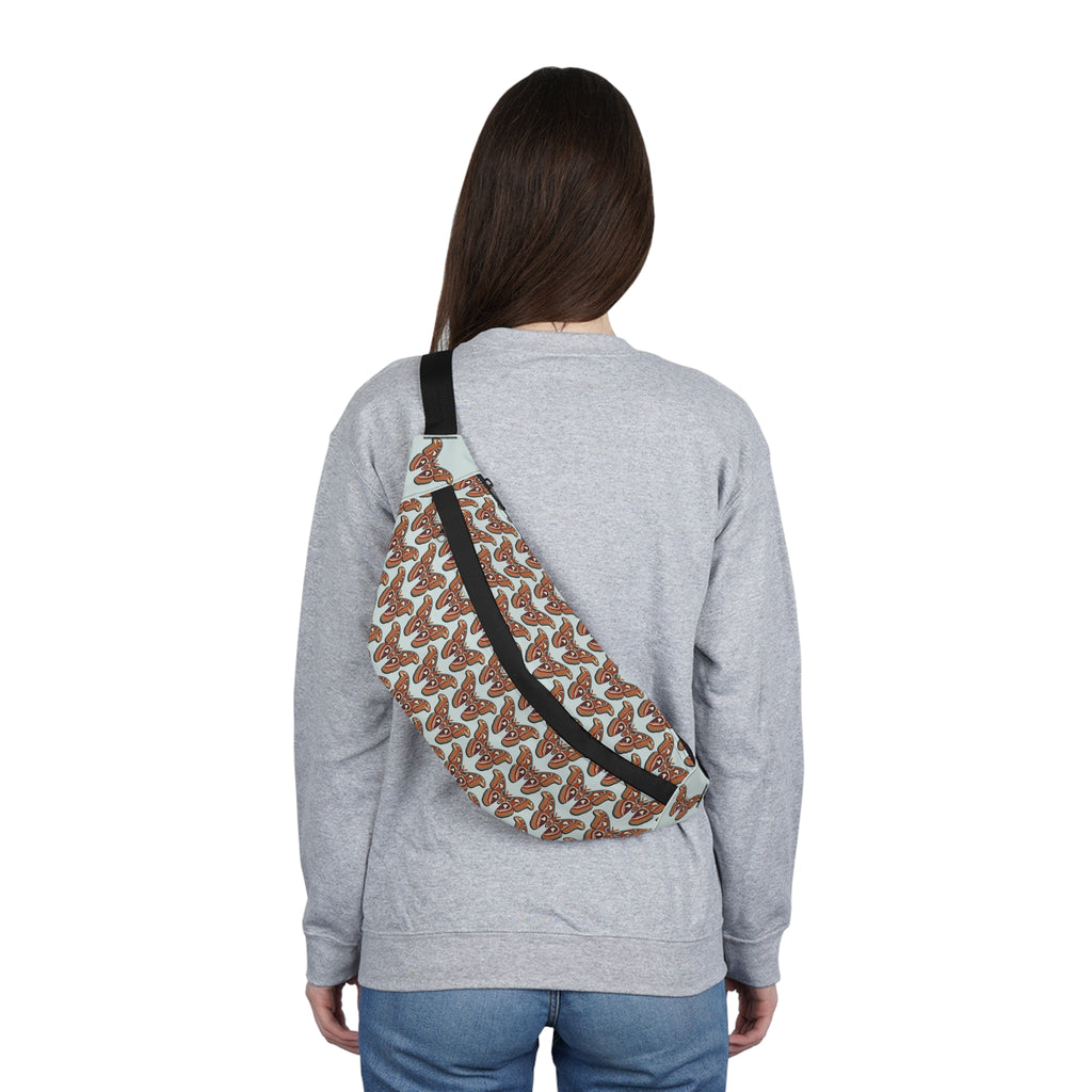 Travel Pack | Atlas Moth Patterned Waist Bag — Large Fanny Pack