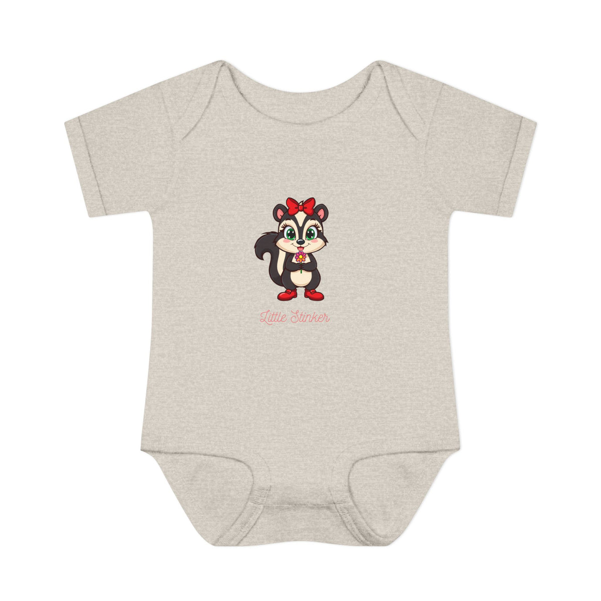 Adorable "Little Stinker" Graphic Onesie