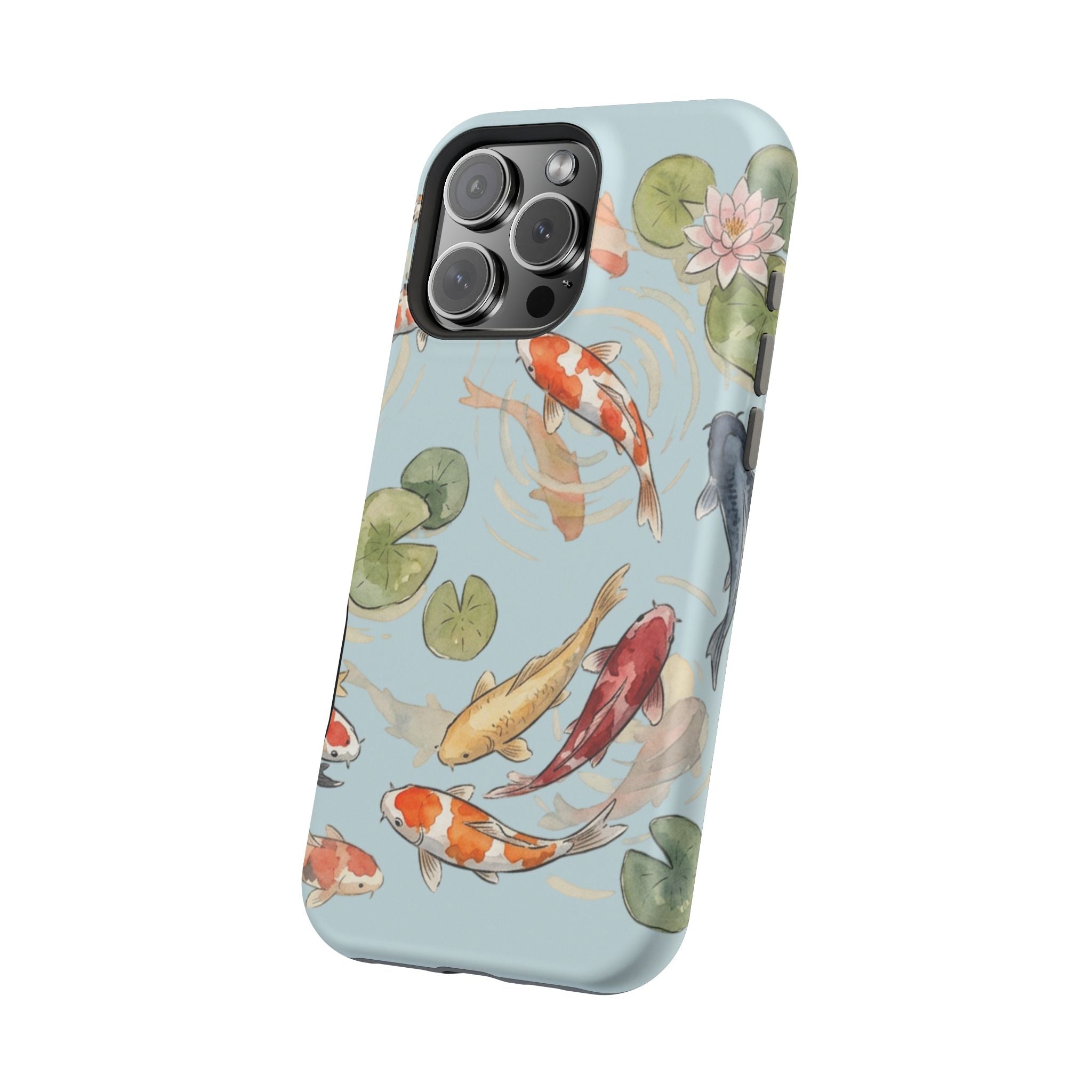 Phone Case | Koi Pond Magnetic Impact-Resistant Phone Cover