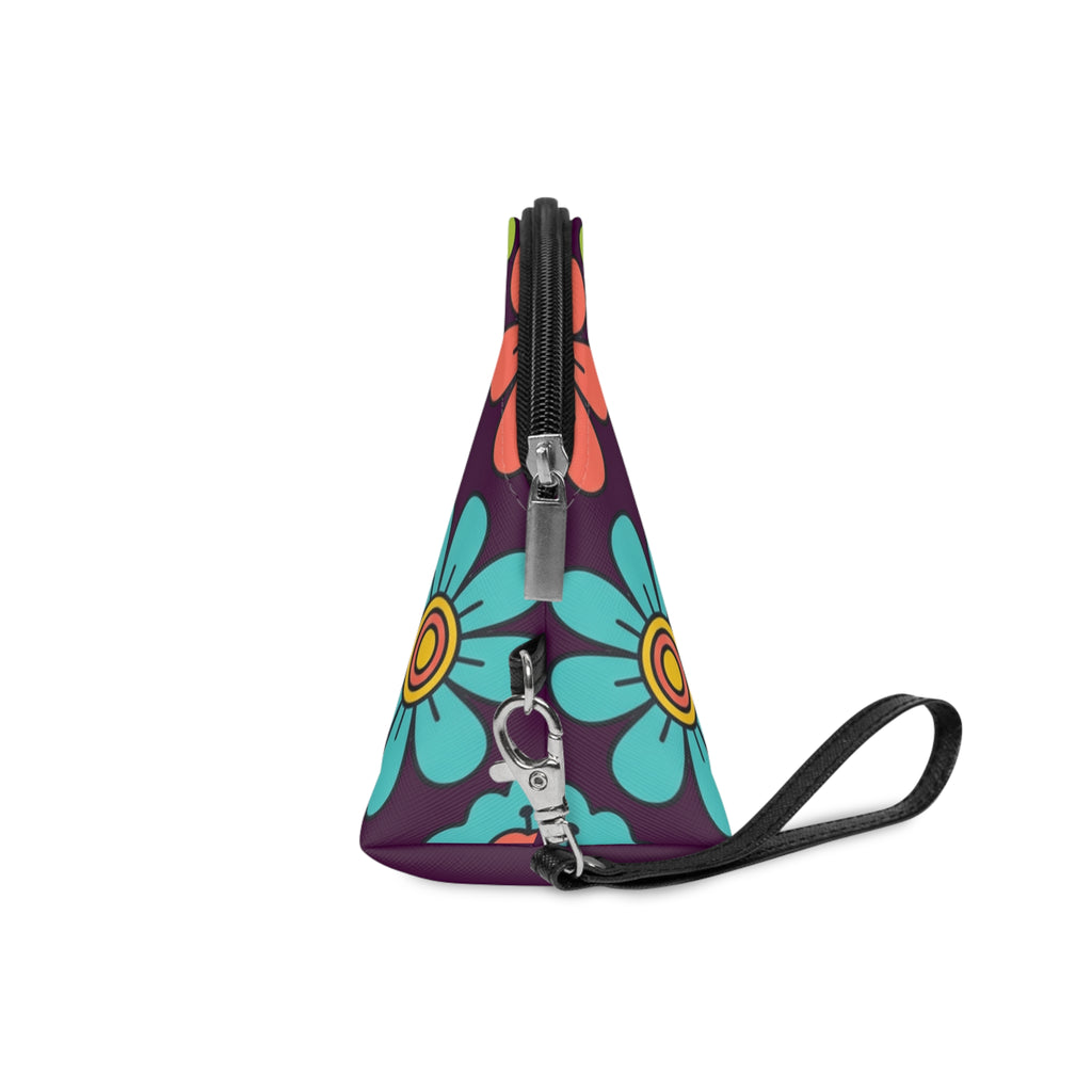 Cosmetic Pouch | Retro Flowers Makeup Bag