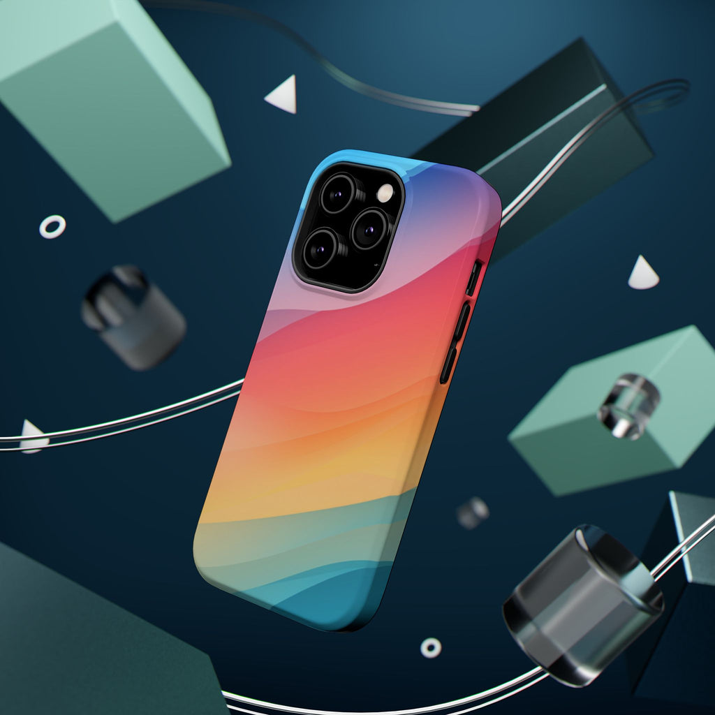 Phone Case | Gradient Sunset Magnetic Impact-Resistant Phone Shield